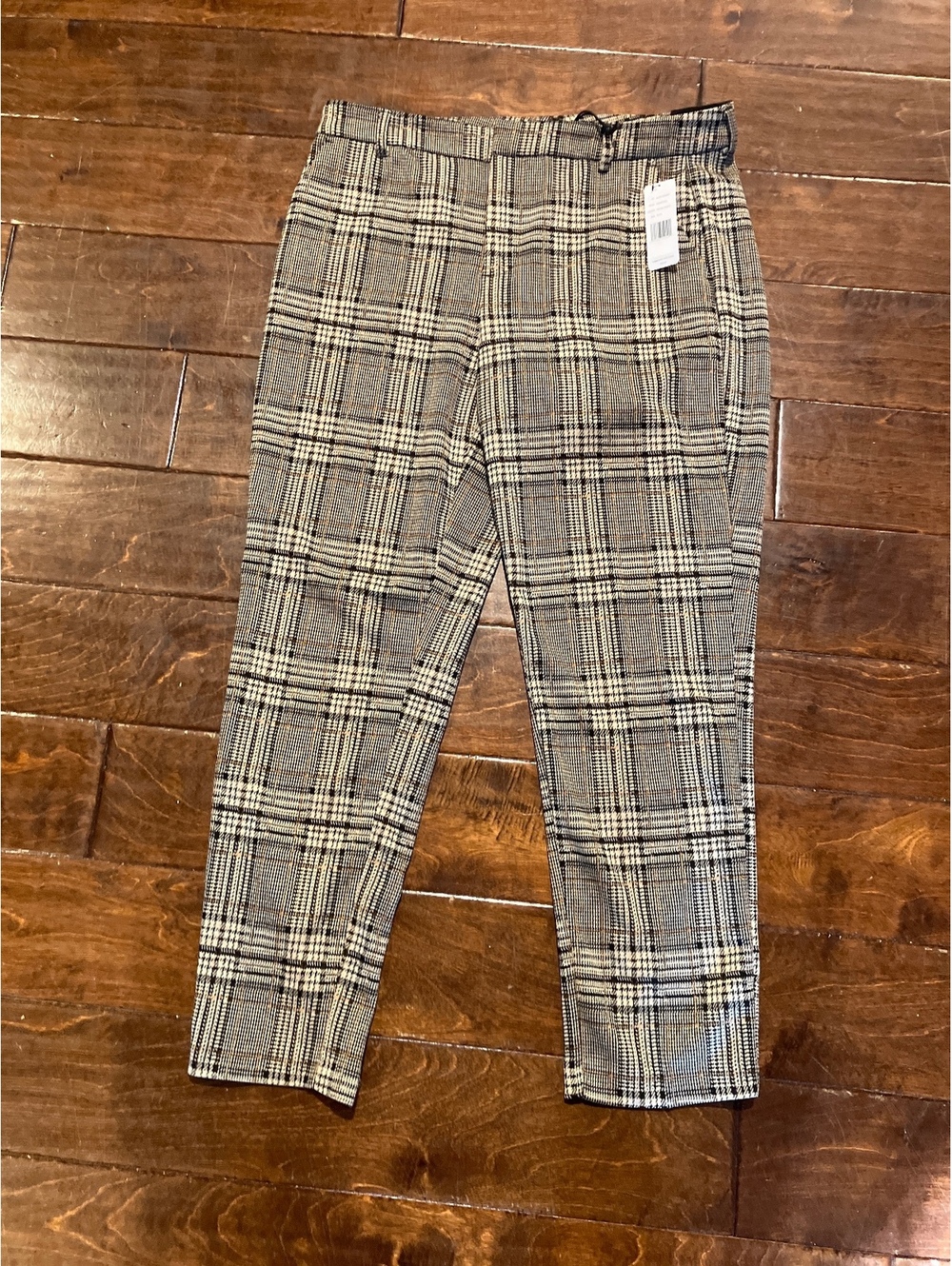 Liverpool Lost Angeles Dark Academia Kelsey Trouser Plaid Pants 31/12-New $89